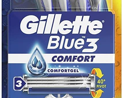 Gillette Blue 3 Maquinilla de afeitar - 6 Maquinillas Online now