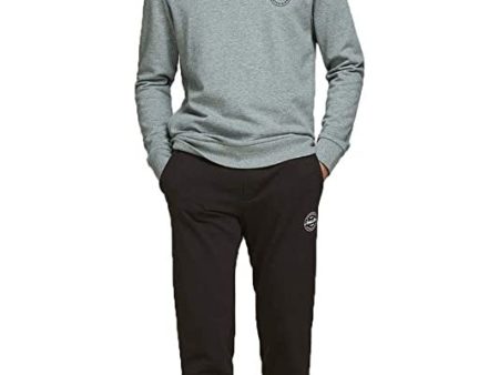 Jack and Jones Hombre Shark Pantalones Deportivos Joggers Negro S Embalaje Deteriorado Online now