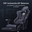 Autofull Silla Gaming Ergonómica Silla de Oficina Silla Gamer Cuero de PU Silla de Escritorio, Altura e inclinación Ajustables, Soporte Lumbar y reposapiés, Negro (garantía de Tres años) Reacondicionado Discount