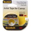 3 M Scotch Cinta de Artista para Canvas-.75-Inch X 10yd, Otros, Multicolor Embalaje Deteriorado Hot on Sale