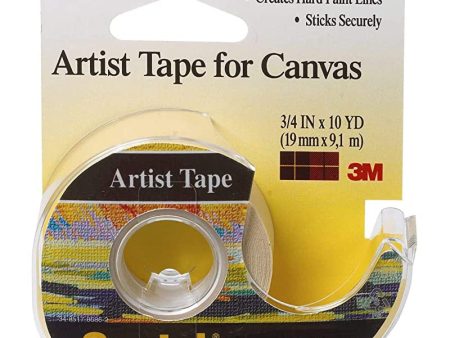 3 M Scotch Cinta de Artista para Canvas-.75-Inch X 10yd, Otros, Multicolor Embalaje Deteriorado Hot on Sale