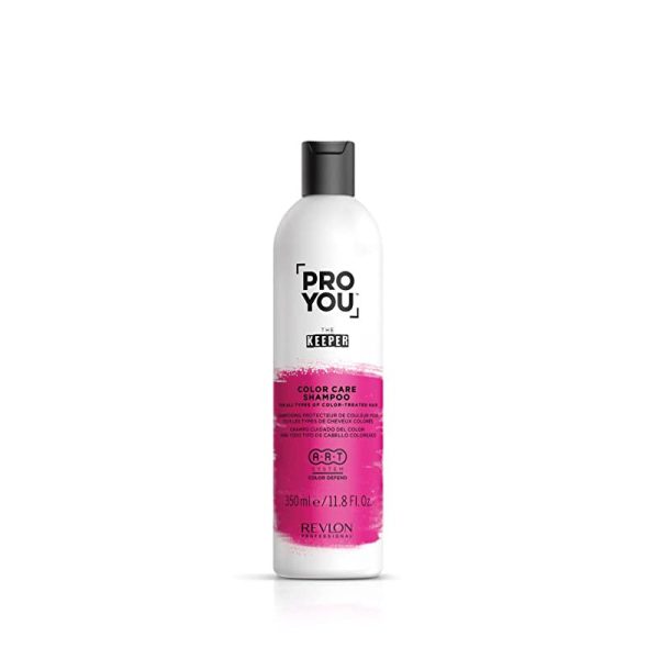 Revlon Professional ProYou Champú Cuidado del Color para Cabello Teñido, Prolonga la Calidad del Color y Mejora el Brillo, 1000 ml, Gama Color The Keeper Embalaje Deteriorado Online