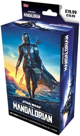 ¡Topps Star Wars Mandalorian Trading Cards - Caja Premium - 100 Cartas incluyendo 6 Cartas Premium Paralelas Garantizadas! Online