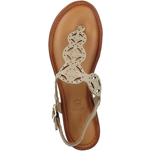 s.Oliver 5-5-28112-28, Sandalias Planas Mujer, Beige, 38 EU Cheap